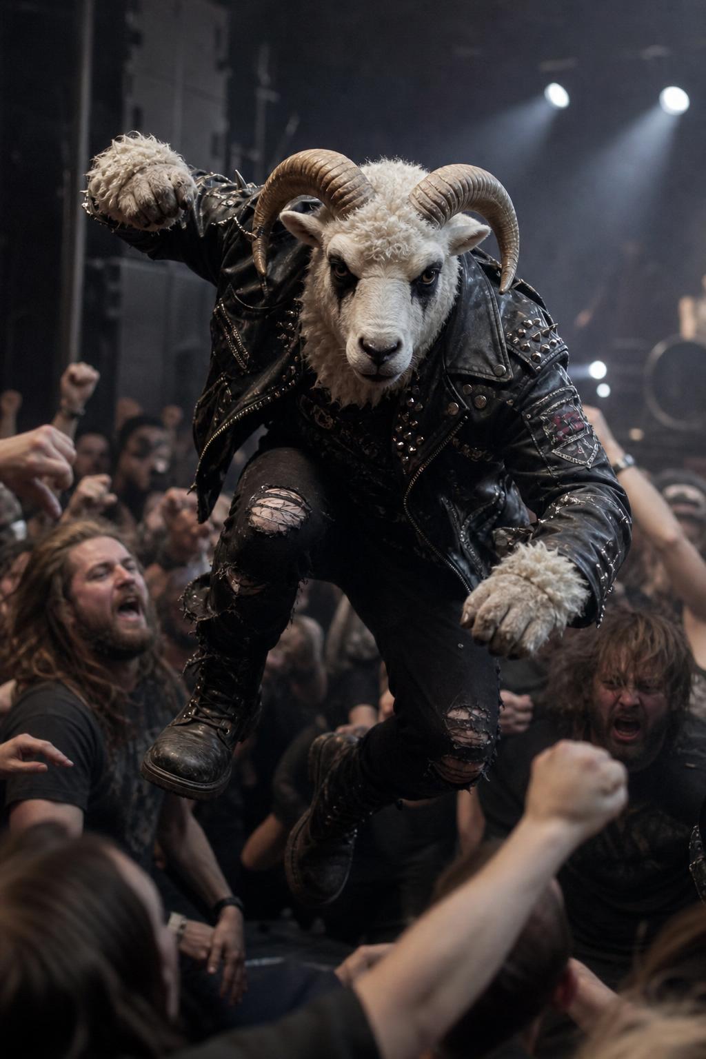 POV: você no fundo do mosh pit